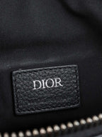 Dior Green Wool Saddle Bag.