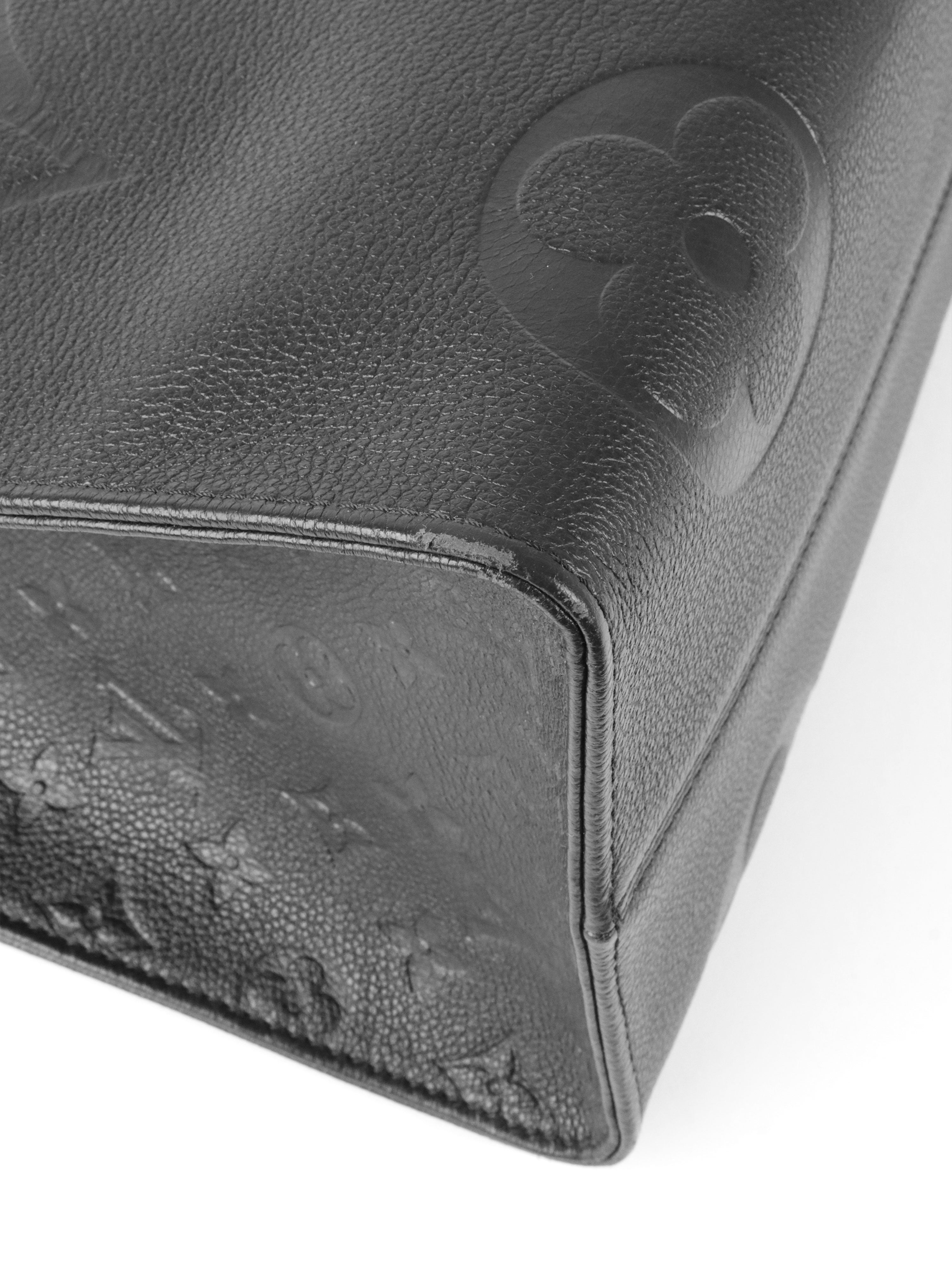 Louis Vuitton Black Empreinte OnTheGo GM.