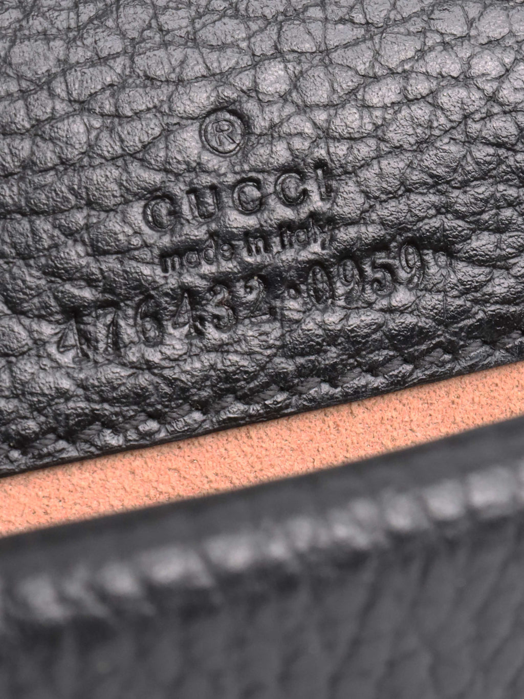 Gucci Black Super Mini Dionysus Bag.
