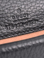Gucci Black Super Mini Dionysus Bag.
