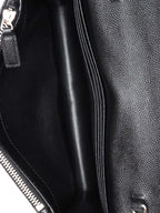 Saint Laurent Black Cassandre Envelope Chain Wallet