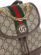 Gucci Mini Ophidia Ebony Backpack