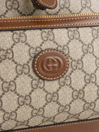 Gucci GG Supreme Azalea Retro Interlocking Backpack