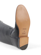 Hermes Noir Jumping Boots size 39 PHW