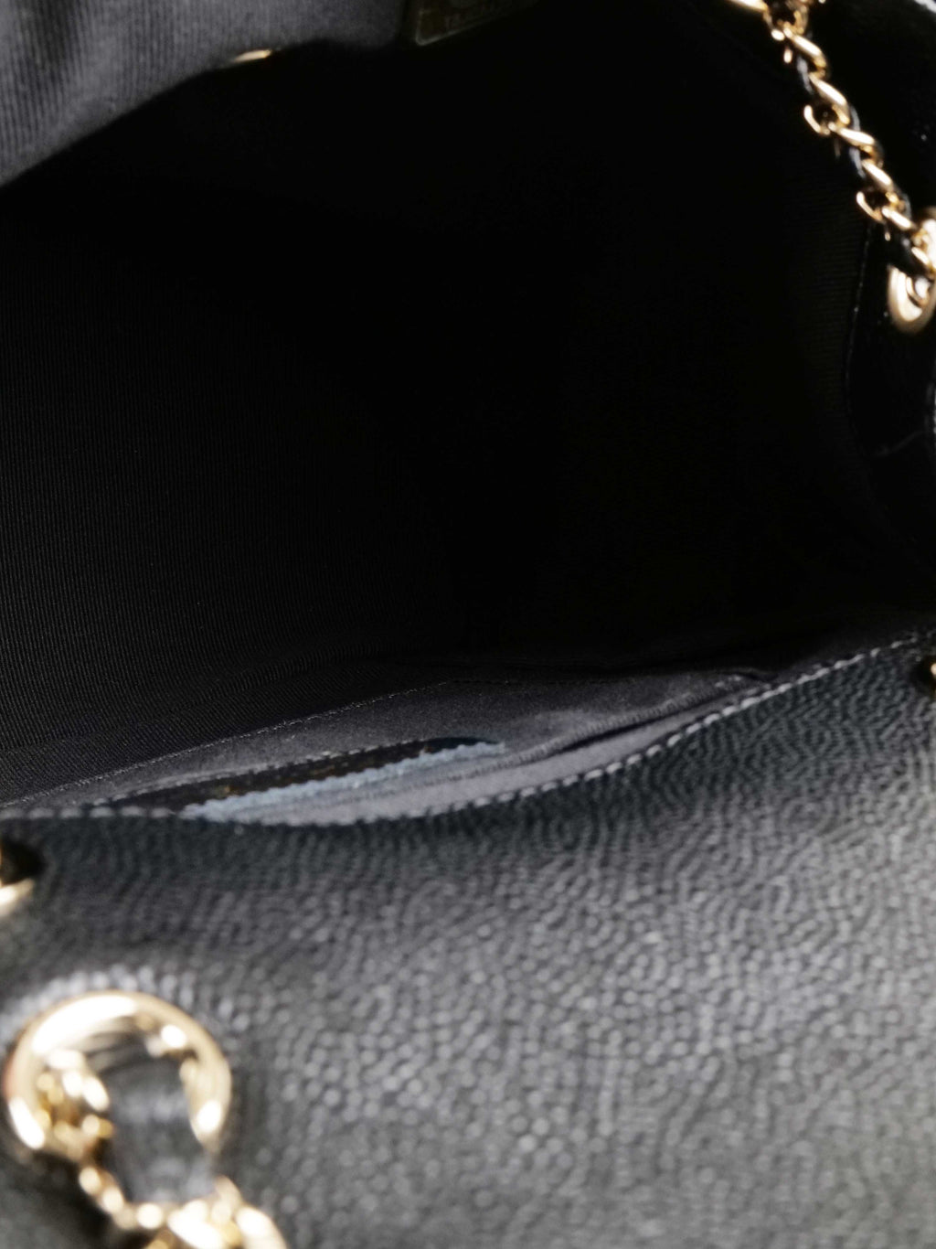 Chanel Black Caviar Duma Backpack.