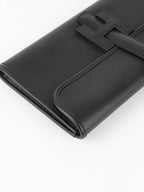 Hermes Noir Swift Jige Elan 29 Clutch