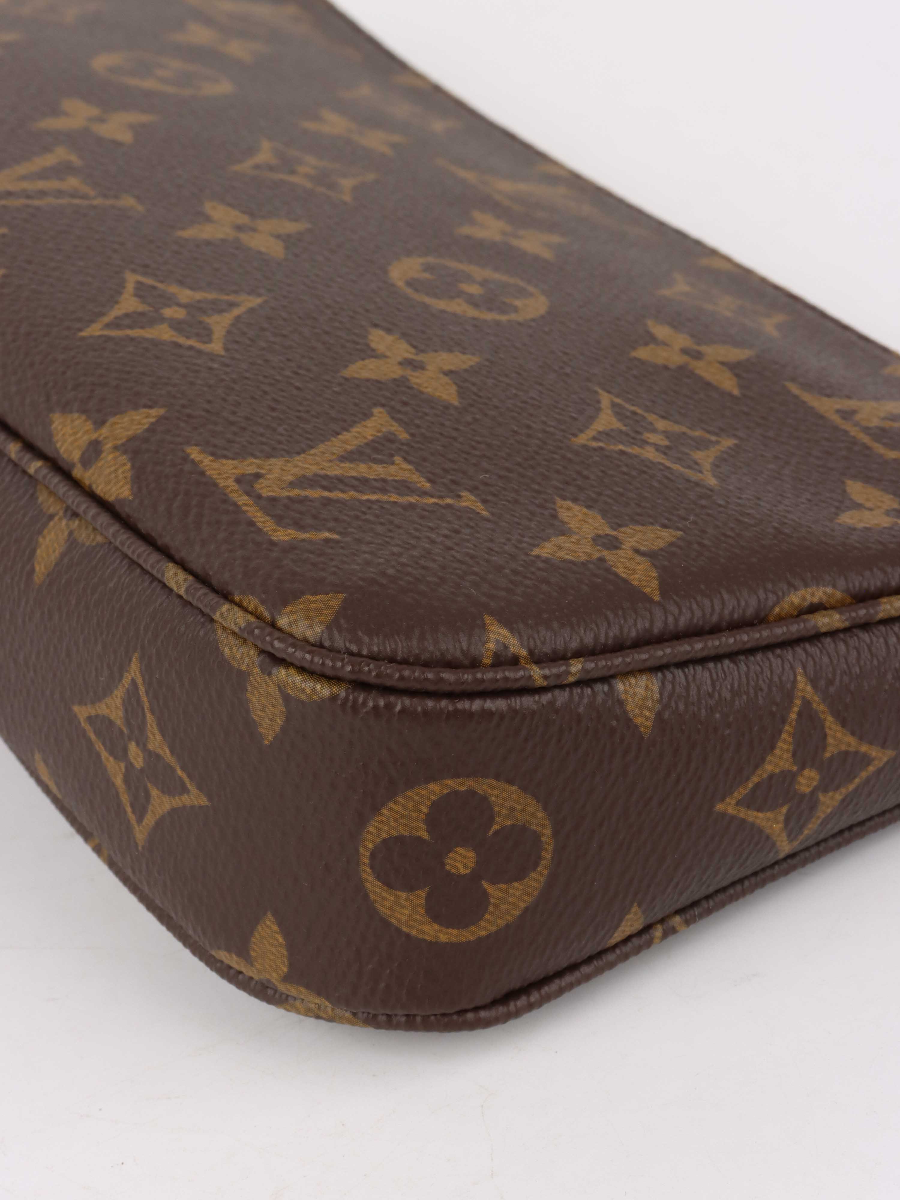 Louis Vuitton Pochette Accessoires Monogram Shoulder Bag.