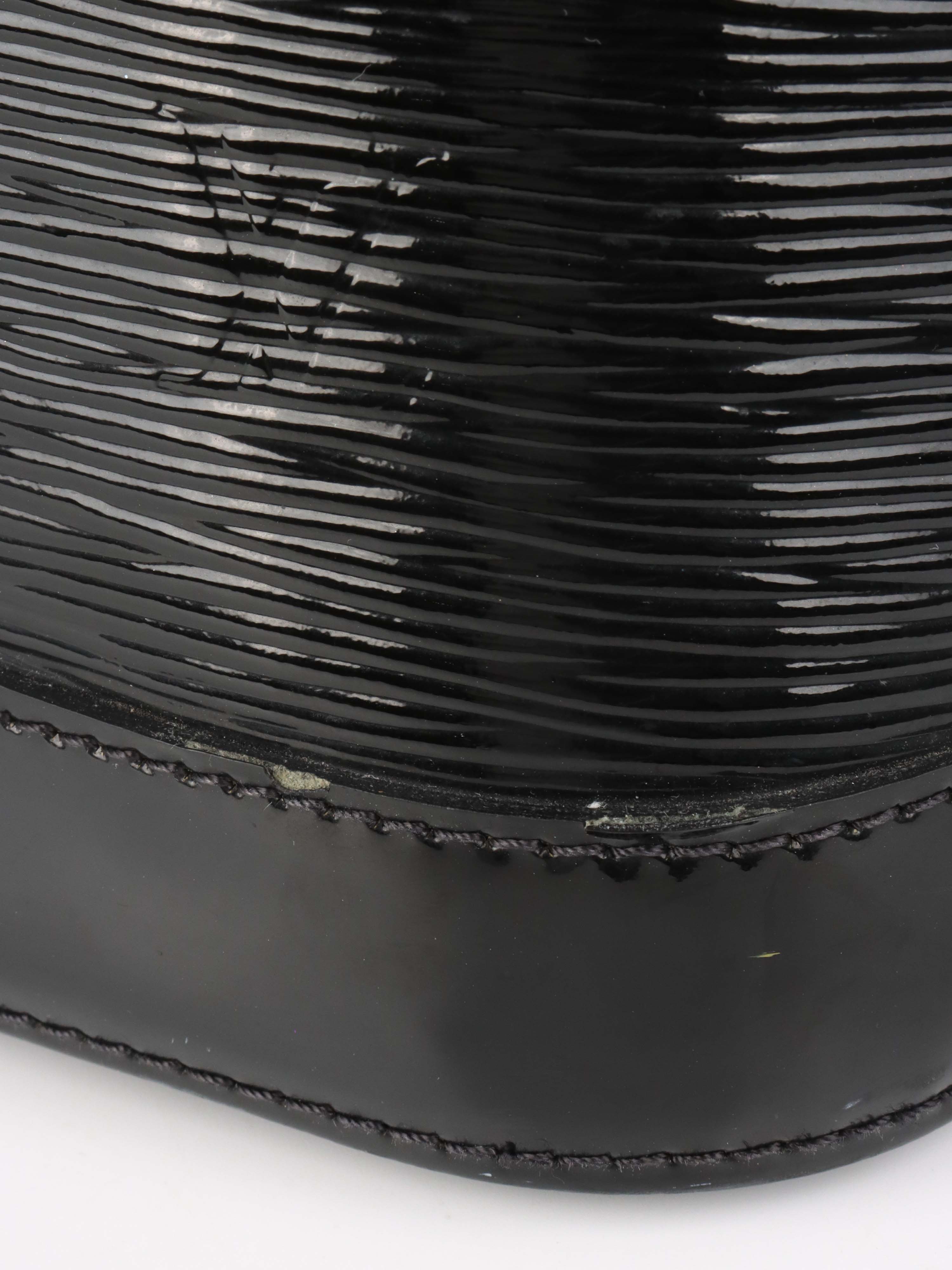 Louis Vuitton Epi Leather Alma PM bag.