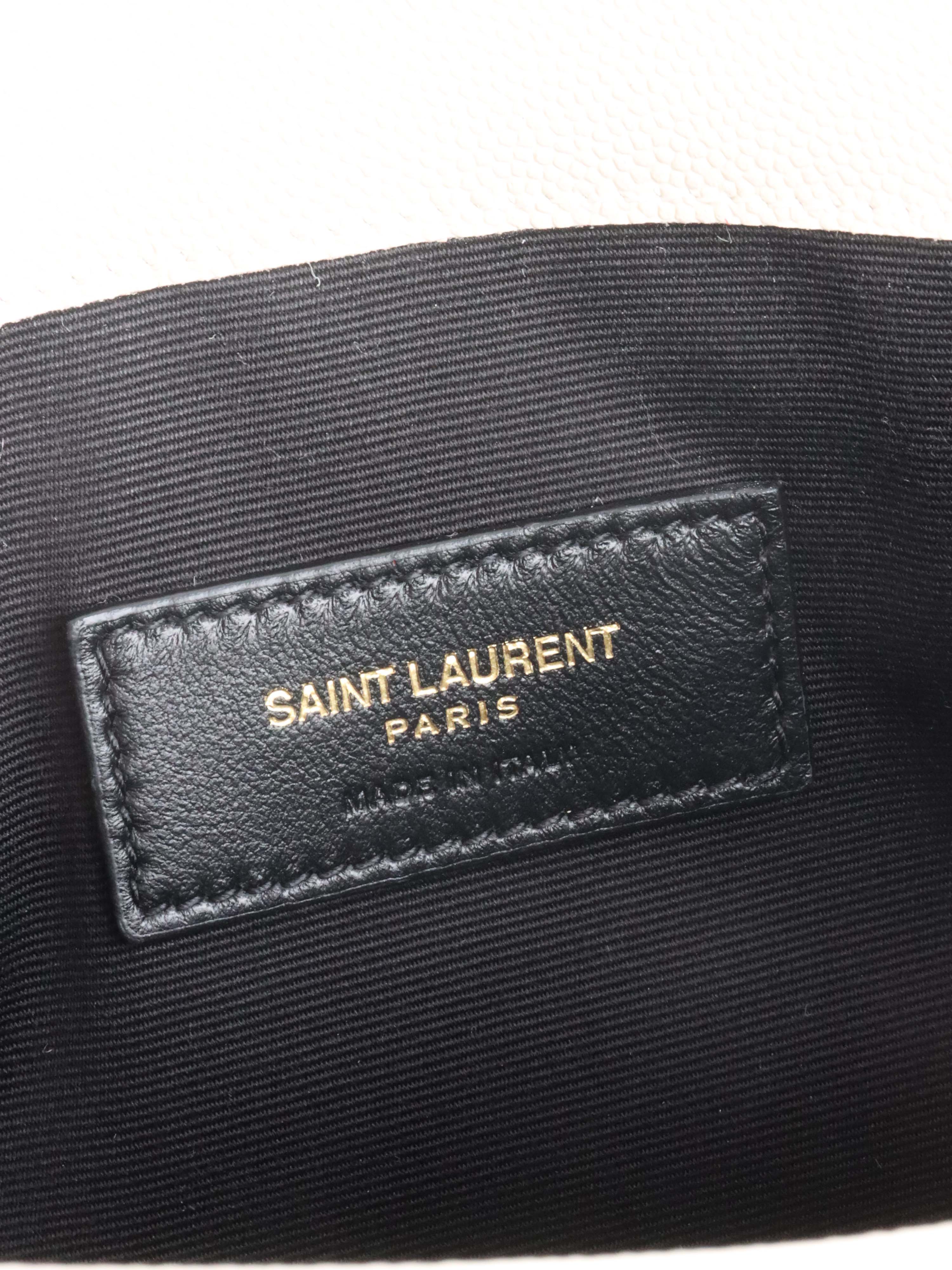 Saint Laurent White Medium clutch