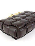 Bottega Veneta Chocolate Brown Padded Cassette Bag
