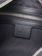 Gucci Black GG Supreme Belt Bag