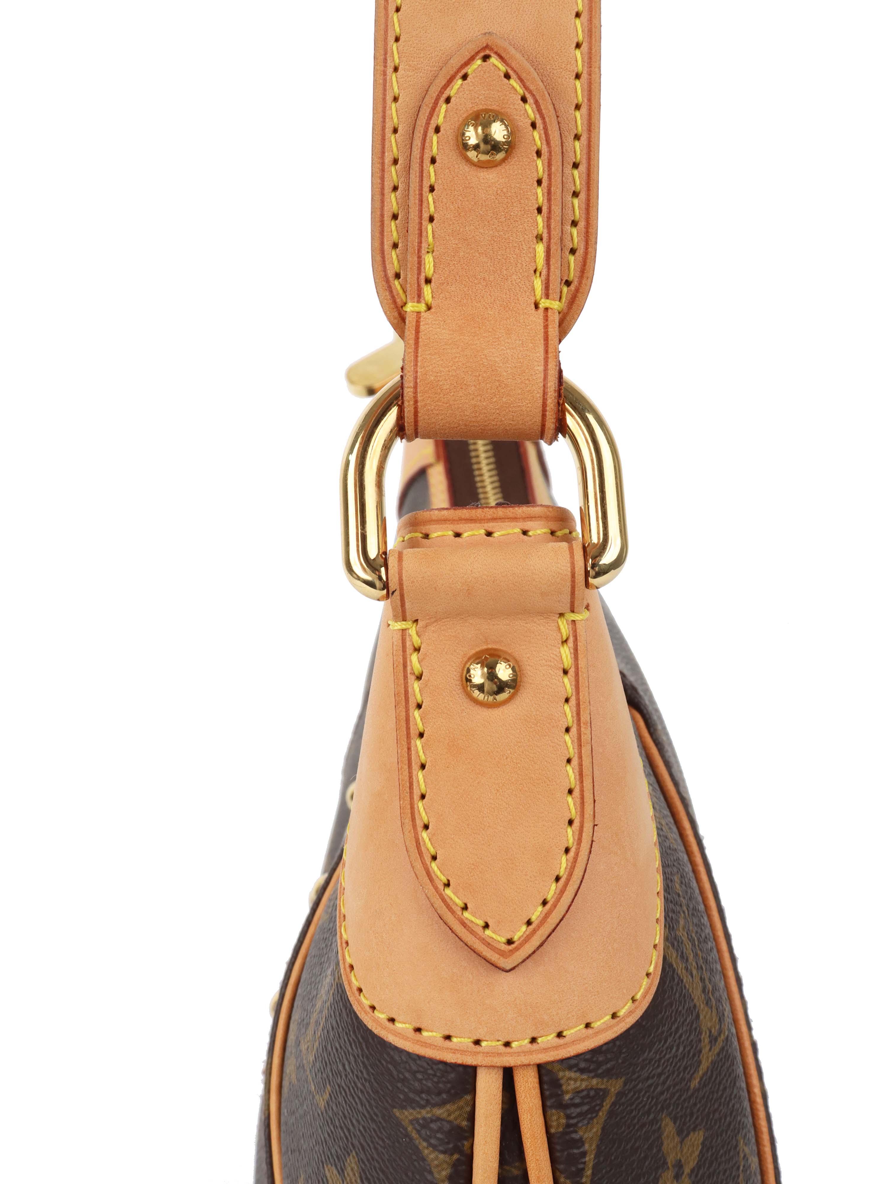 Louis Vuitton Brown Monogram Thames PM Bag.