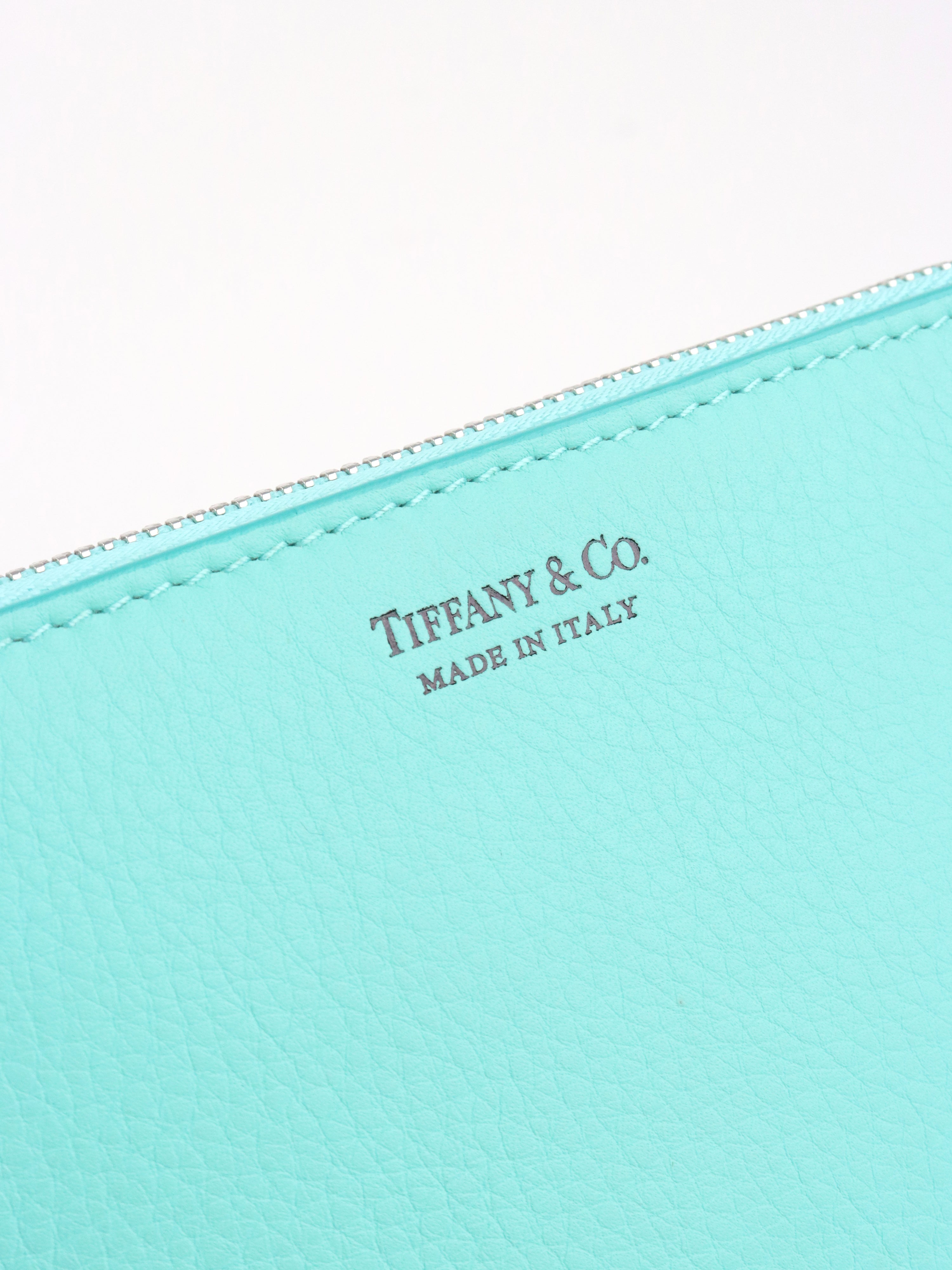 Tiffany & Co Turquoise Wristlet Wallet