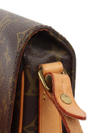 Louis Vuitton Monogram Cartouchiere PM Bag.