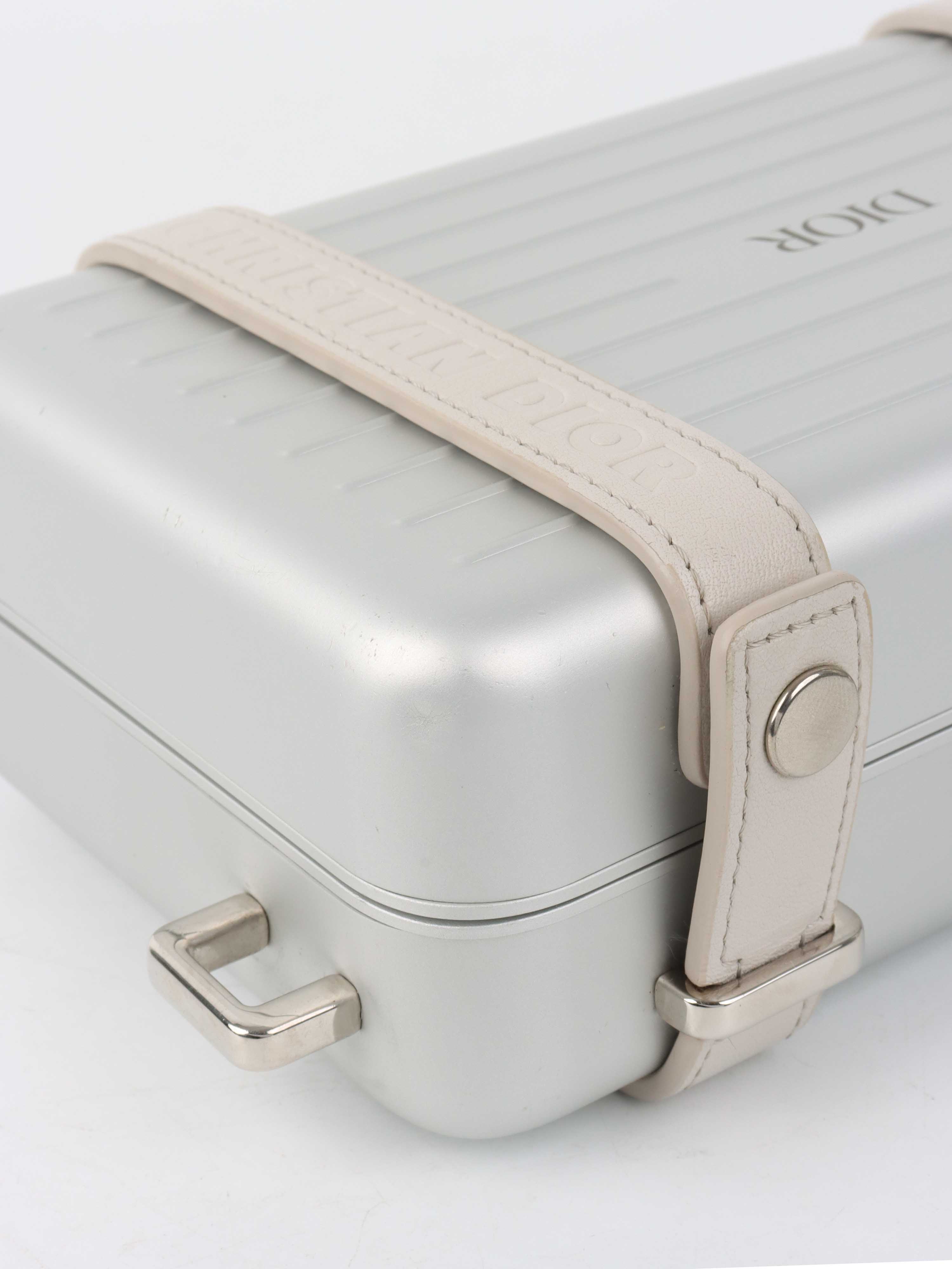 Dior x RIMOWA Silver Personal Clutch Case. – Votre Luxe