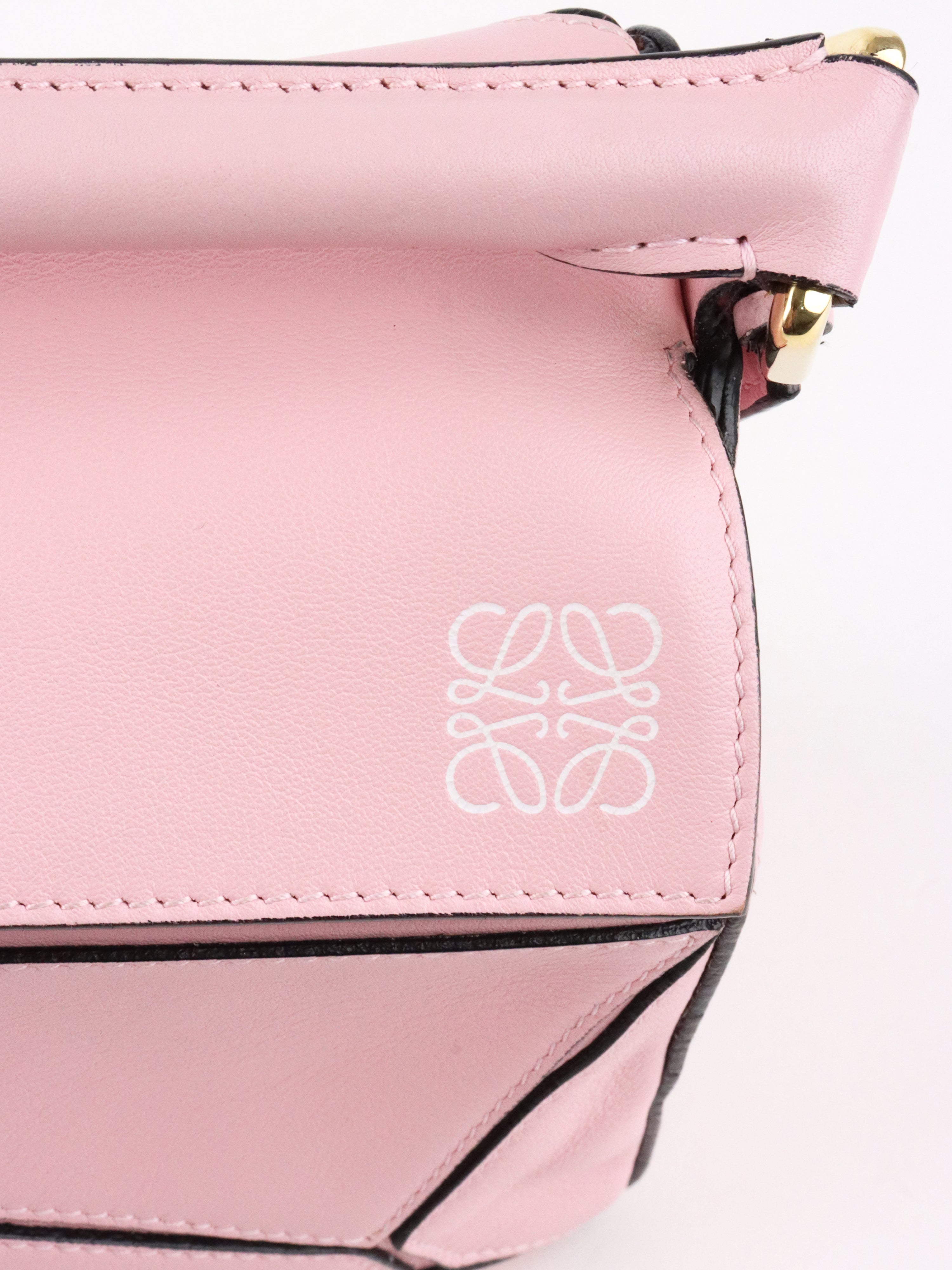 Loewe Small Soft Pink Puzzle Bag
