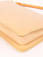 Louis Vuitton Beige Monogram Vernis Lexington Pochette.