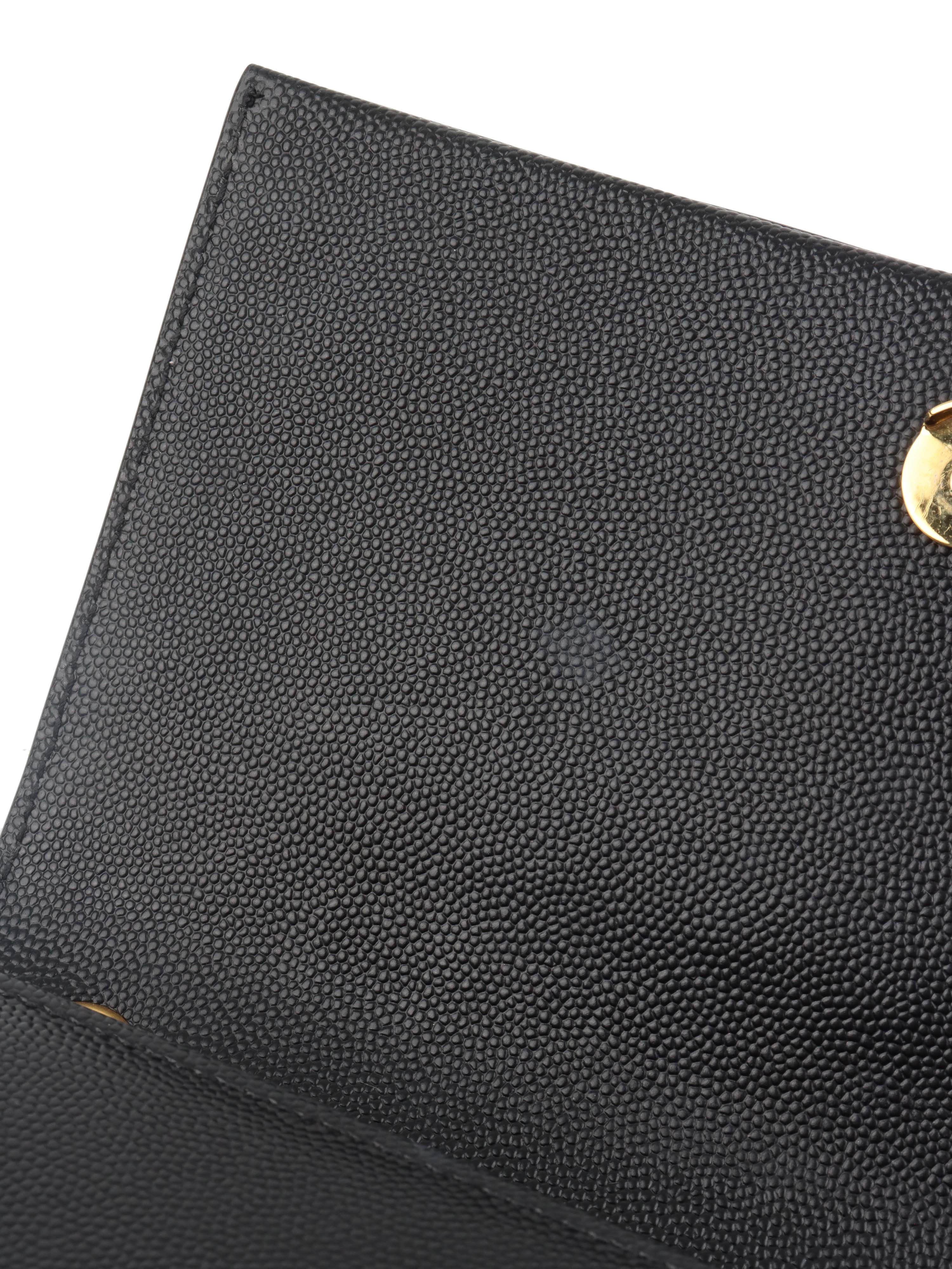 Saint Laurent Black Small Kate Tassel Shoulder Bag.