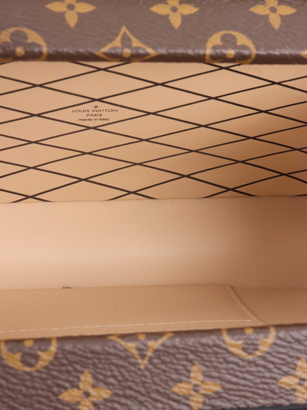 Louis Vuitton Monogram Tressage Petite Malle.