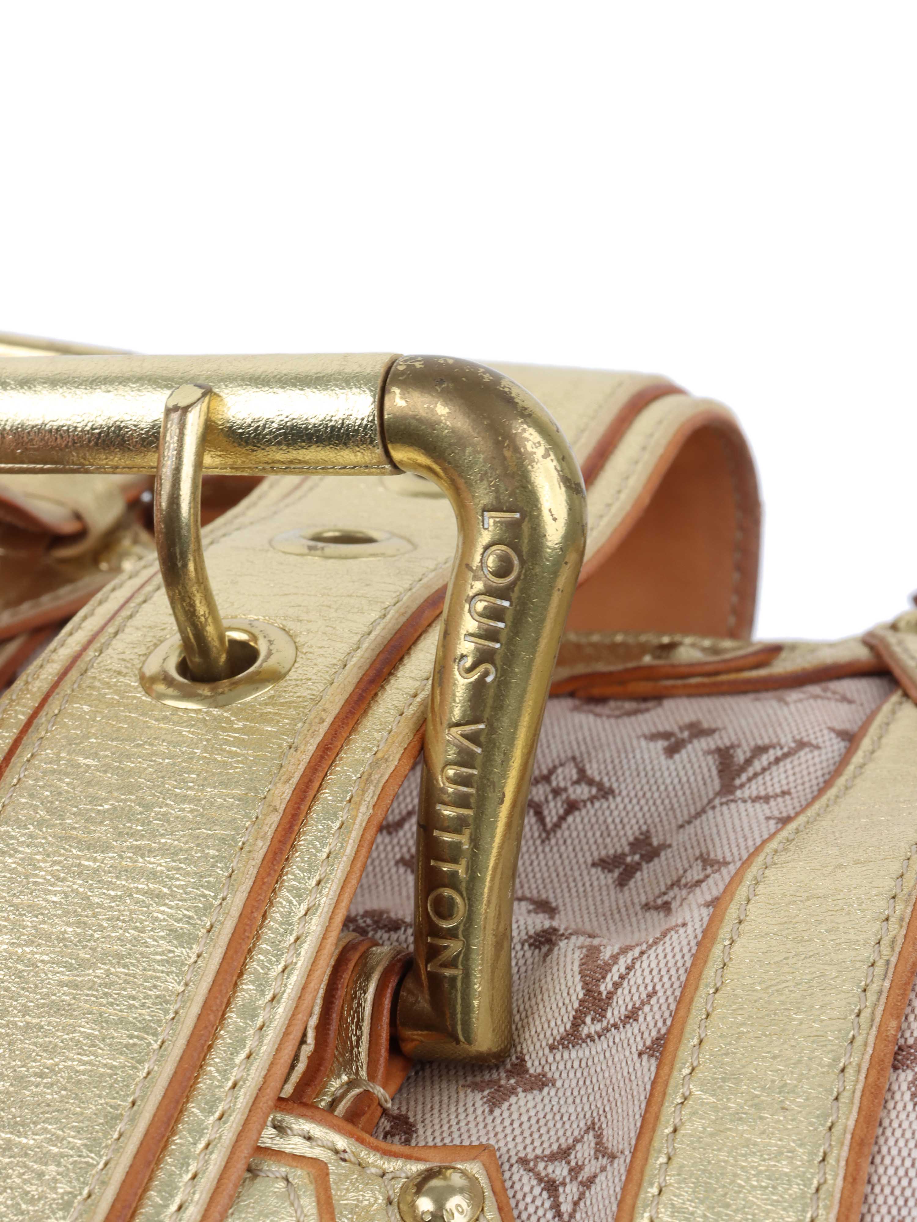 Louis Vuitton Vintage Gold Theda Bag