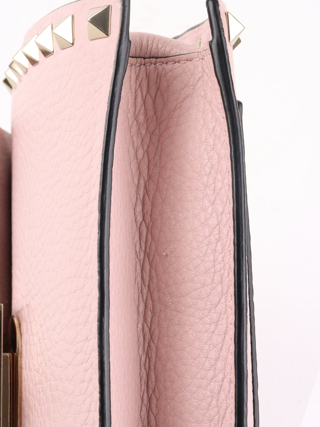 Valentino Rose Quartz Rockstuds Crossbody Bag