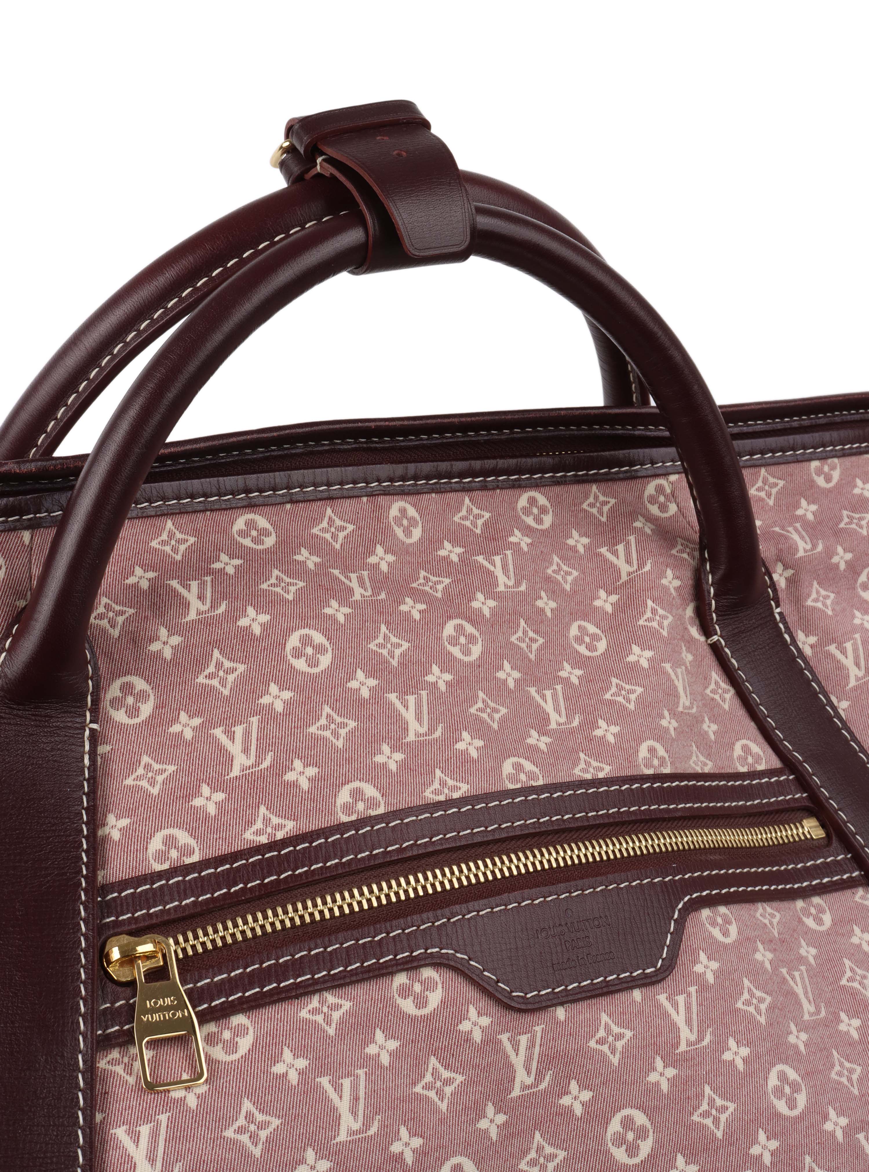 Louis Vuitton Pink Idylle Odyssee Duffle Bag.