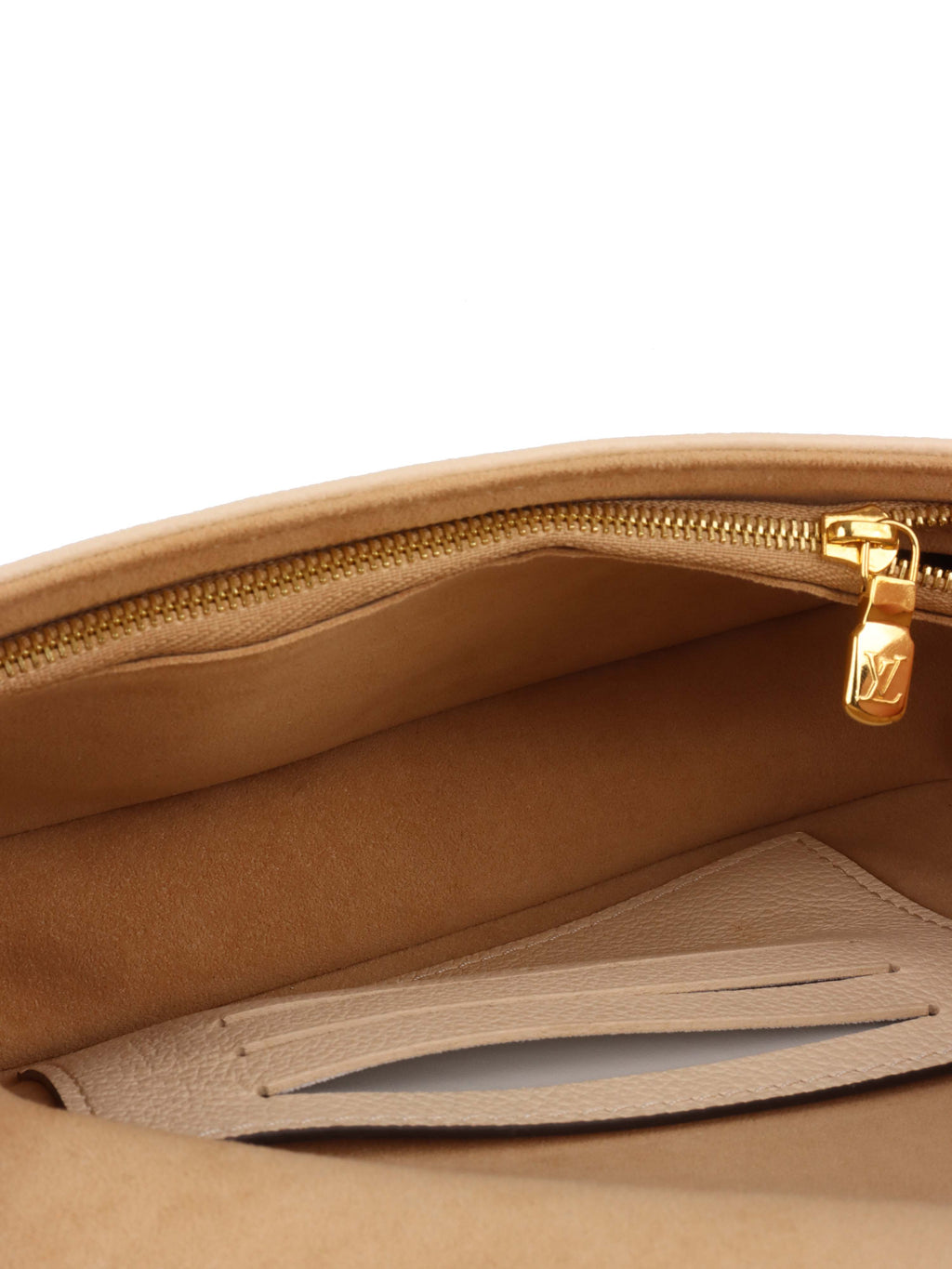 Louis Vuitton Cream Monogram Wallet on Chain Ivy.