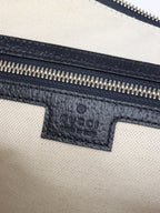 Gucci Small Navy/Ebony Half Moon Ophidia Hobo Crossbody Bag