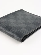 Louis Vuitton Black Damier Ebene Multiple Wallet