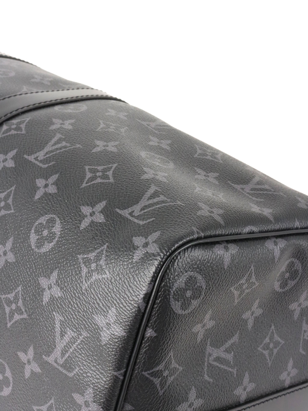 Louis Vuitton Black Keepall Bandouliere 45