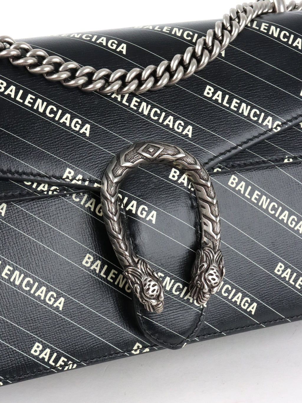 Gucci x Balenciaga Small Black Dionysus The Hacker Project Bag