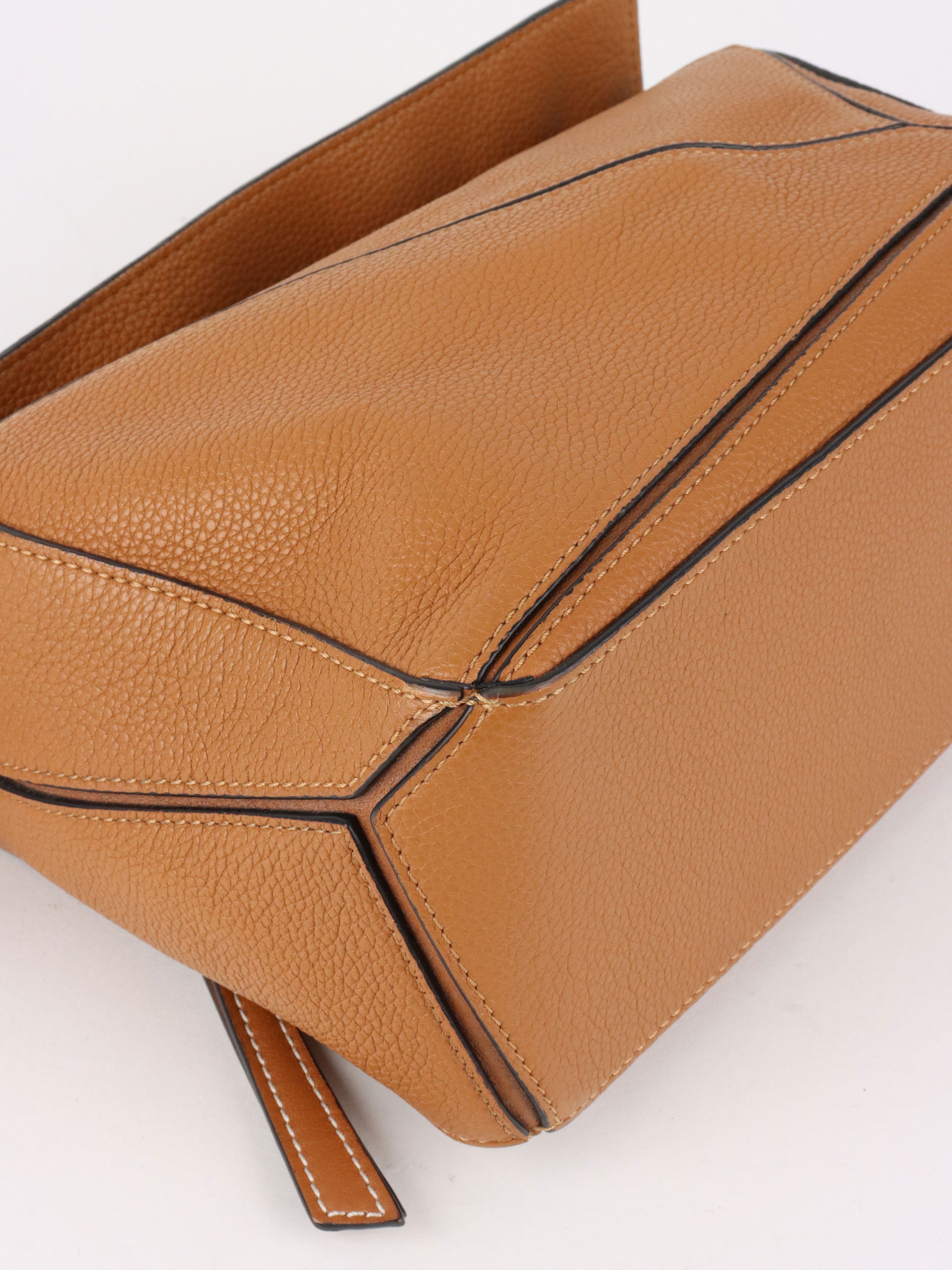 Loewe Small Tan Puzzle Bag