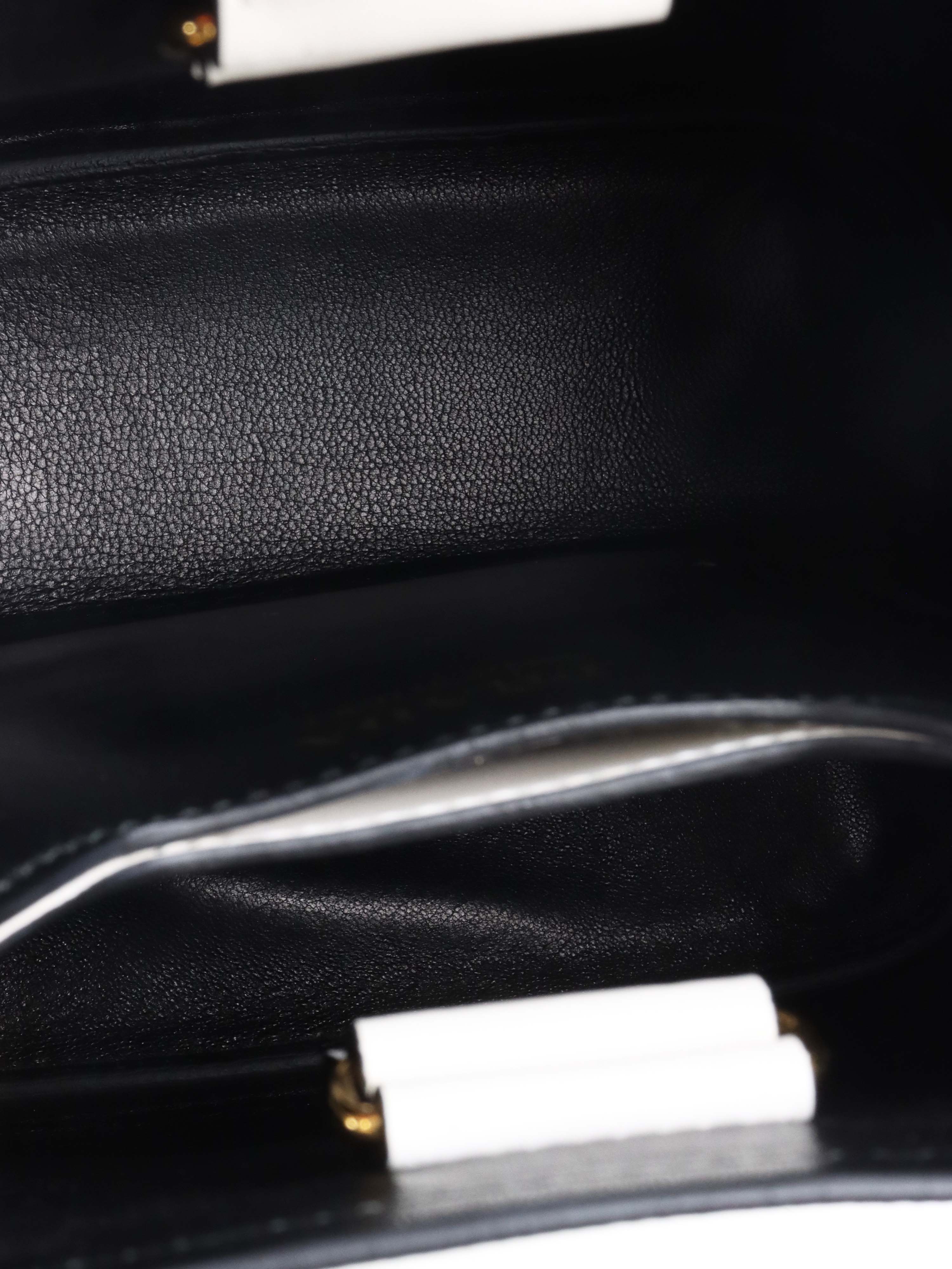 Prada Small Saffiano White Panier Bag.