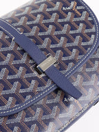 Goyard Navy Blue Sac Belvedere PM Bag