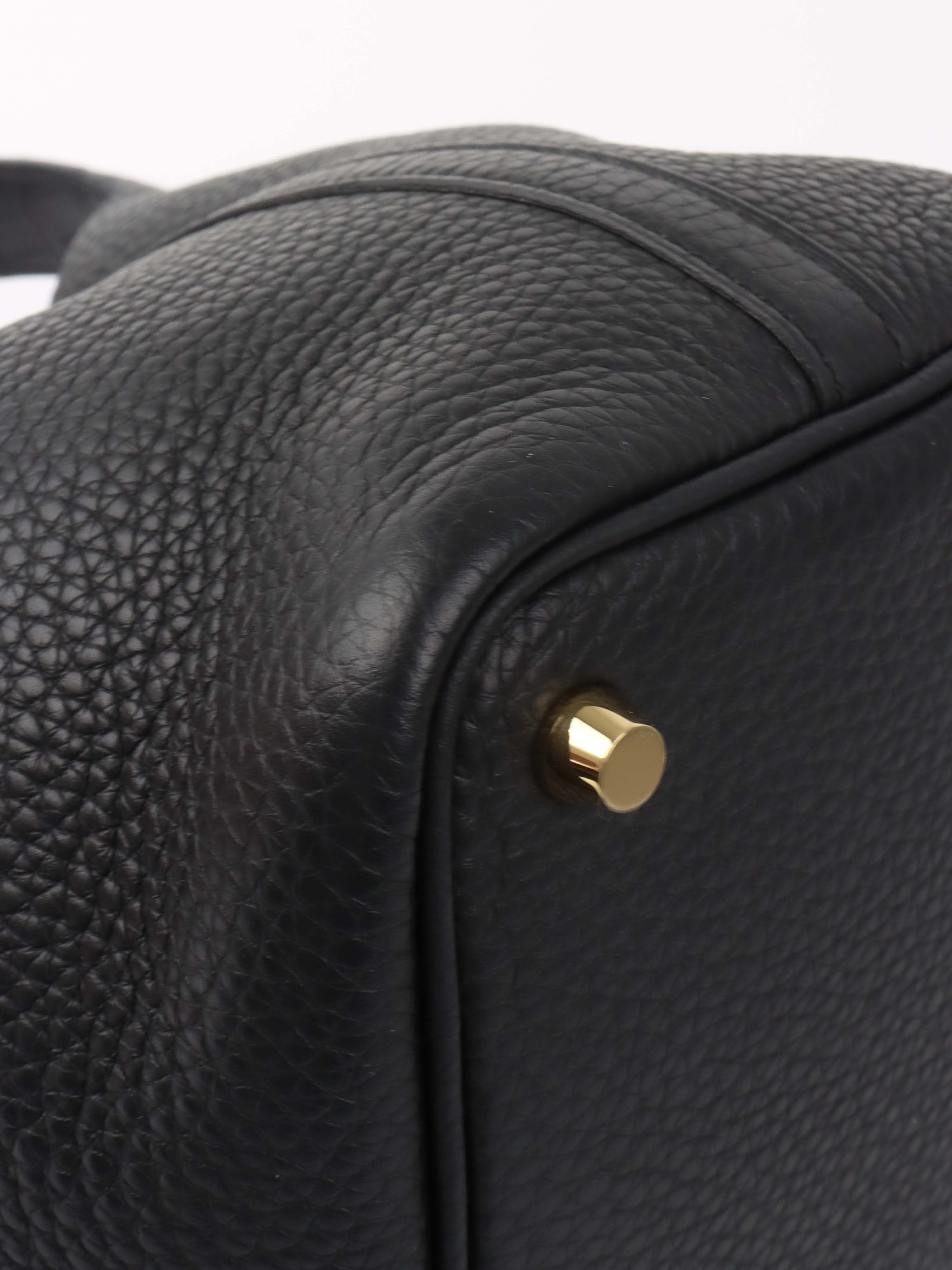 Hermes Picotin Lock 18 Touch Bag with Alligator Handle