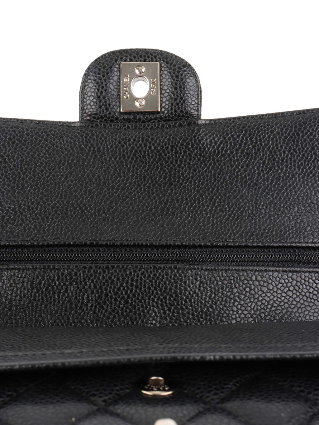 Chanel Medium Black Caviar Classic Flap.