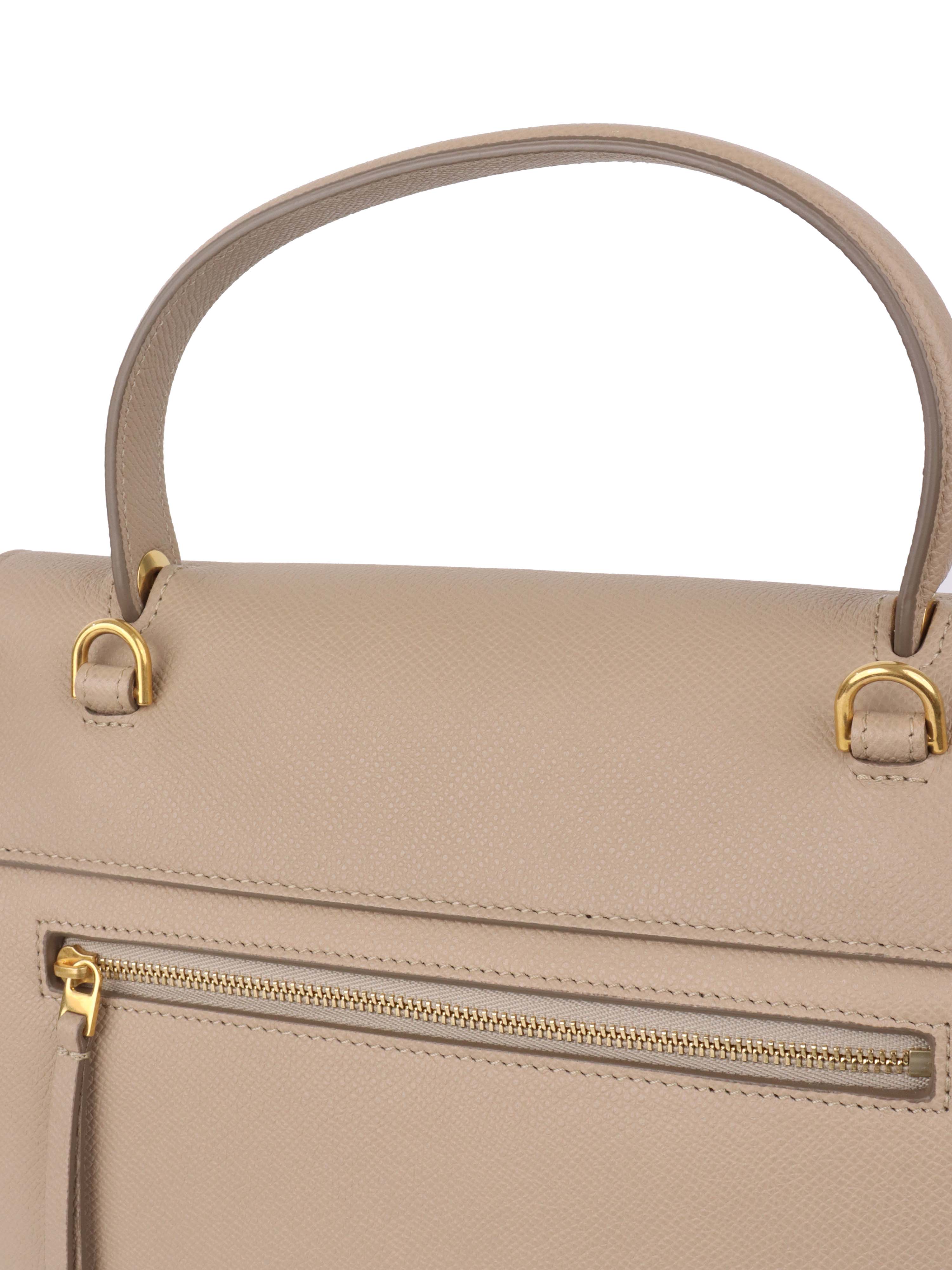 Celine Light Taupe Mini Belt Bag.