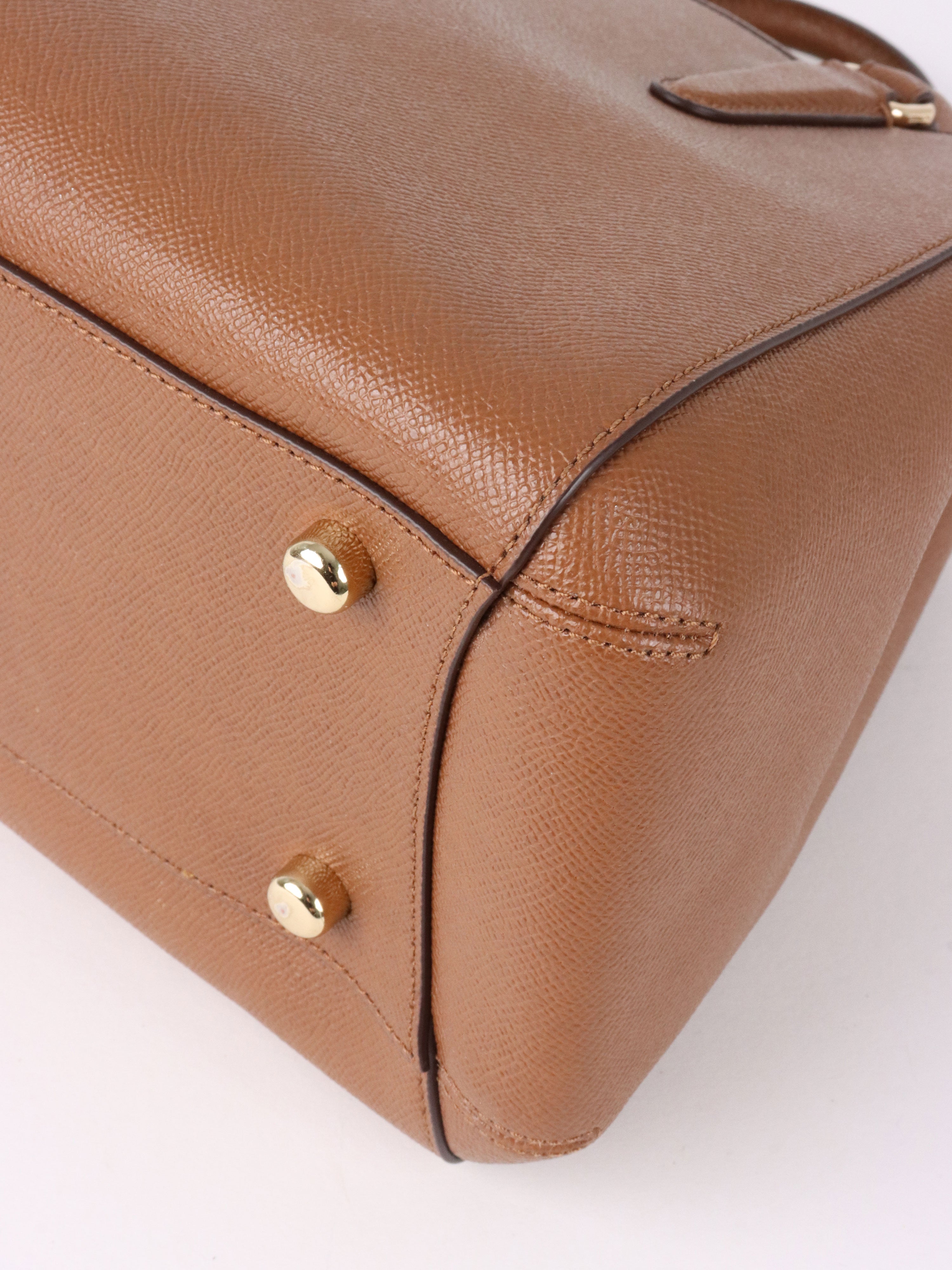 Coach Brown Leather Satchel Bag