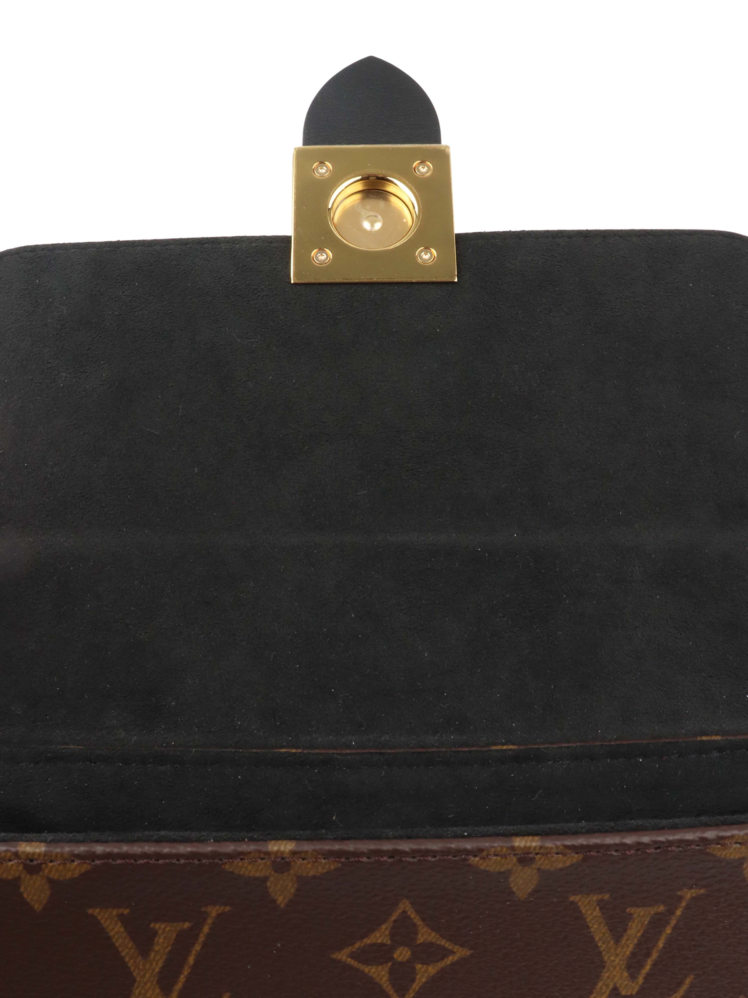 Louis Vuitton Black & Monogram Locky BB