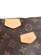 Louis Vuitton Khaki Multi Pochette Monogram Accessoires