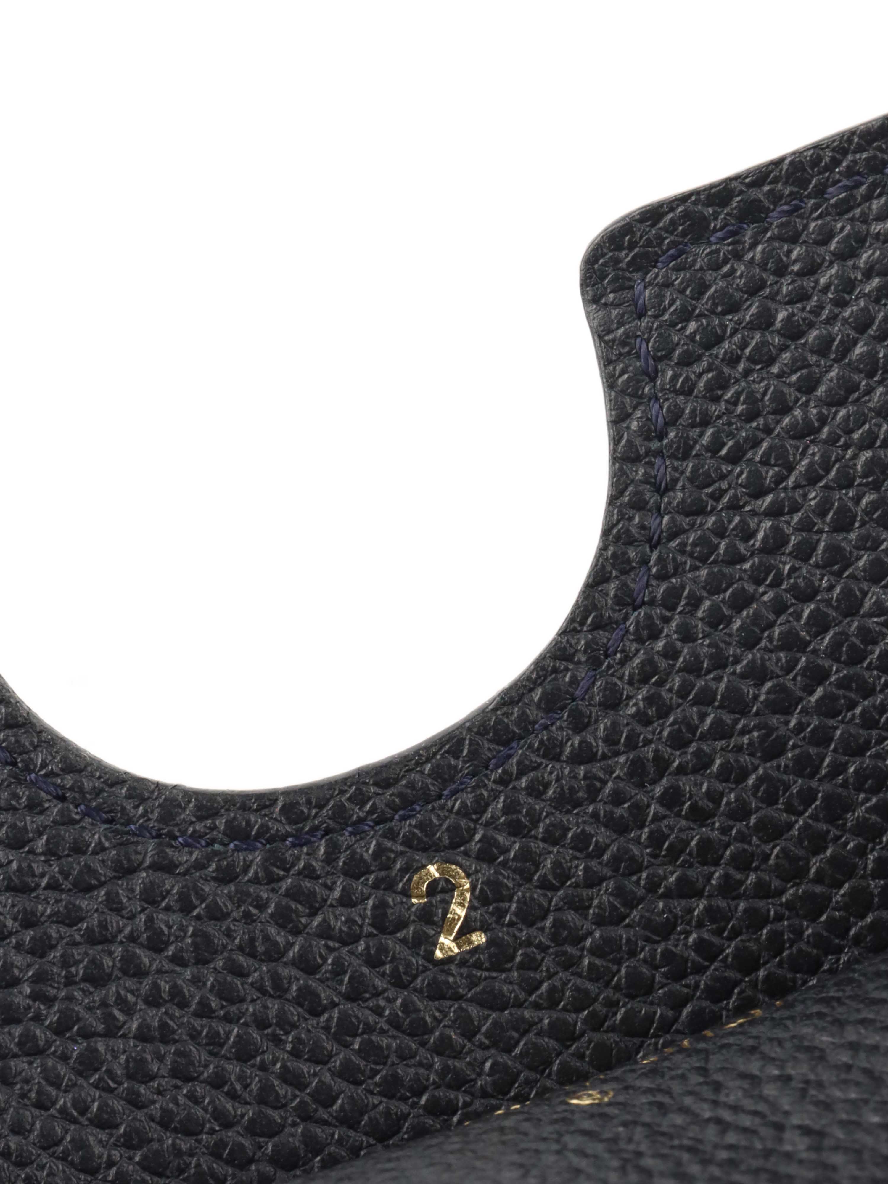Louis Vuitton Black Monogram Empreinte iPad Case