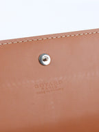 Goyard Brown Goyardine Varenne Continental Wallet on Strap