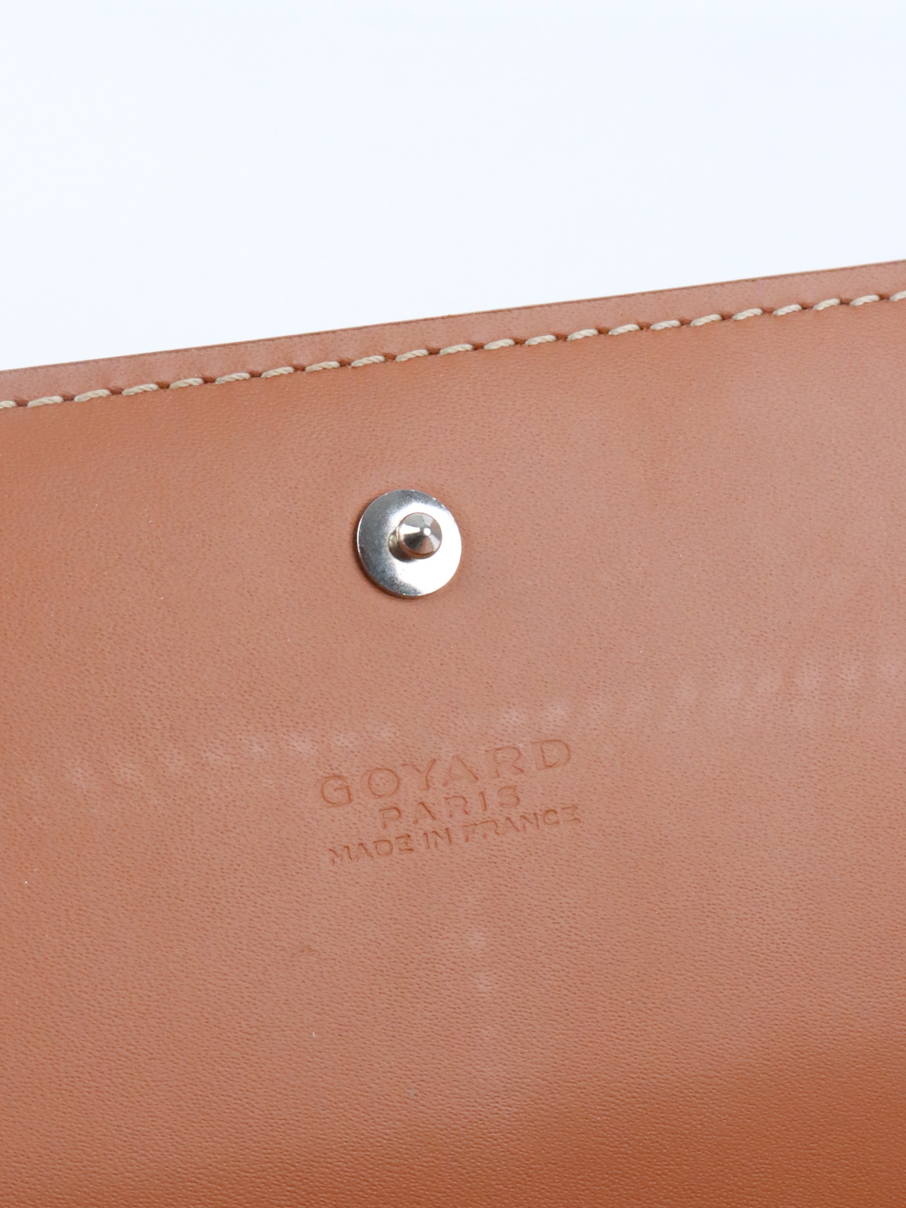 Goyard Brown Goyardine Varenne Continental Wallet on Strap