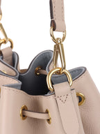Louis Vuitton Beige Lockme Bucket Bag.