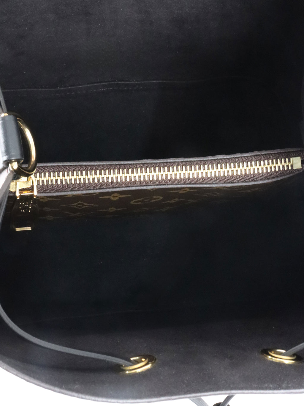 Louis Vuitton Black Monogram NéoNoé Bag.