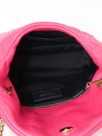 Saint Laurent Bright Pink Toy Puffer Bag
