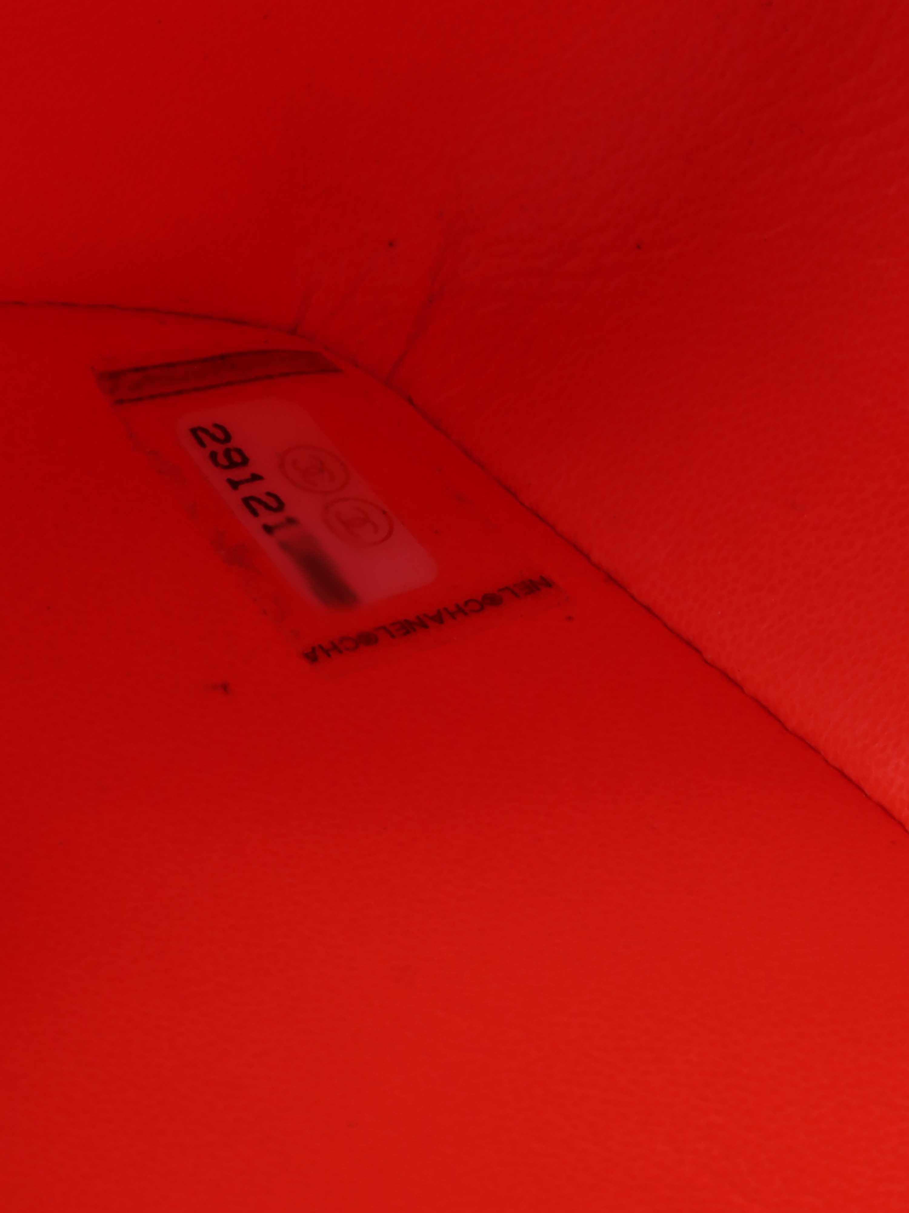 Chanel Small Bright Orange 2.55 Bag SHW.