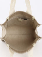 Chloe Medium Cloudy Cream Woody Tote Bag