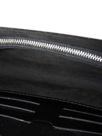 Louis Vuitton Black Patent Epi Clutch with Shoulder Strap.