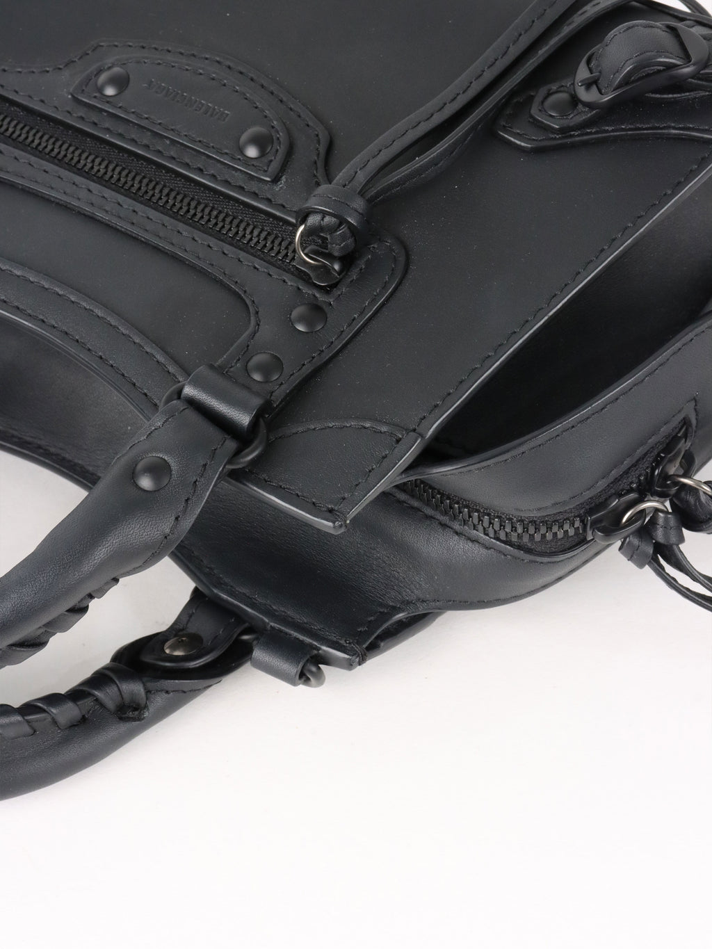 Balenciaga Black Neo Classic Mini City Bag.